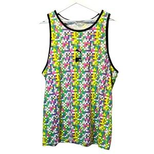 Puma x MTV Men’s Neon Colorful Tank Top Size Large?